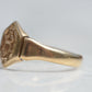 Gorgeous Vintage Hexagon Signet Ring