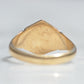 Gorgeous Vintage Hexagon Signet Ring