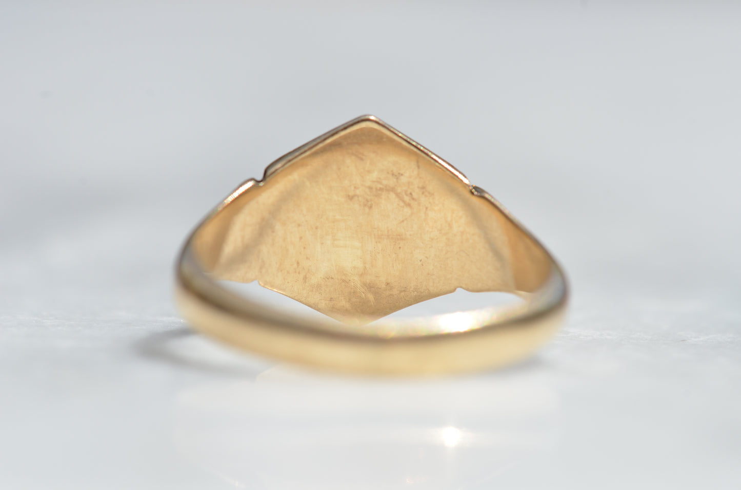 Gorgeous Vintage Hexagon Signet Ring