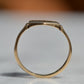 Gorgeous Vintage Hexagon Signet Ring