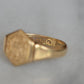 Gorgeous Vintage Hexagon Signet Ring
