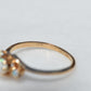 Lovely Vintage Opal Bypass Trilogy Ring