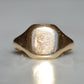 Classic Blank Vintage Signet Ring