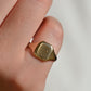 Classic Blank Vintage Signet Ring