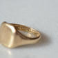 Classic Blank Vintage Signet Ring