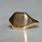 Classic Blank Vintage Signet Ring