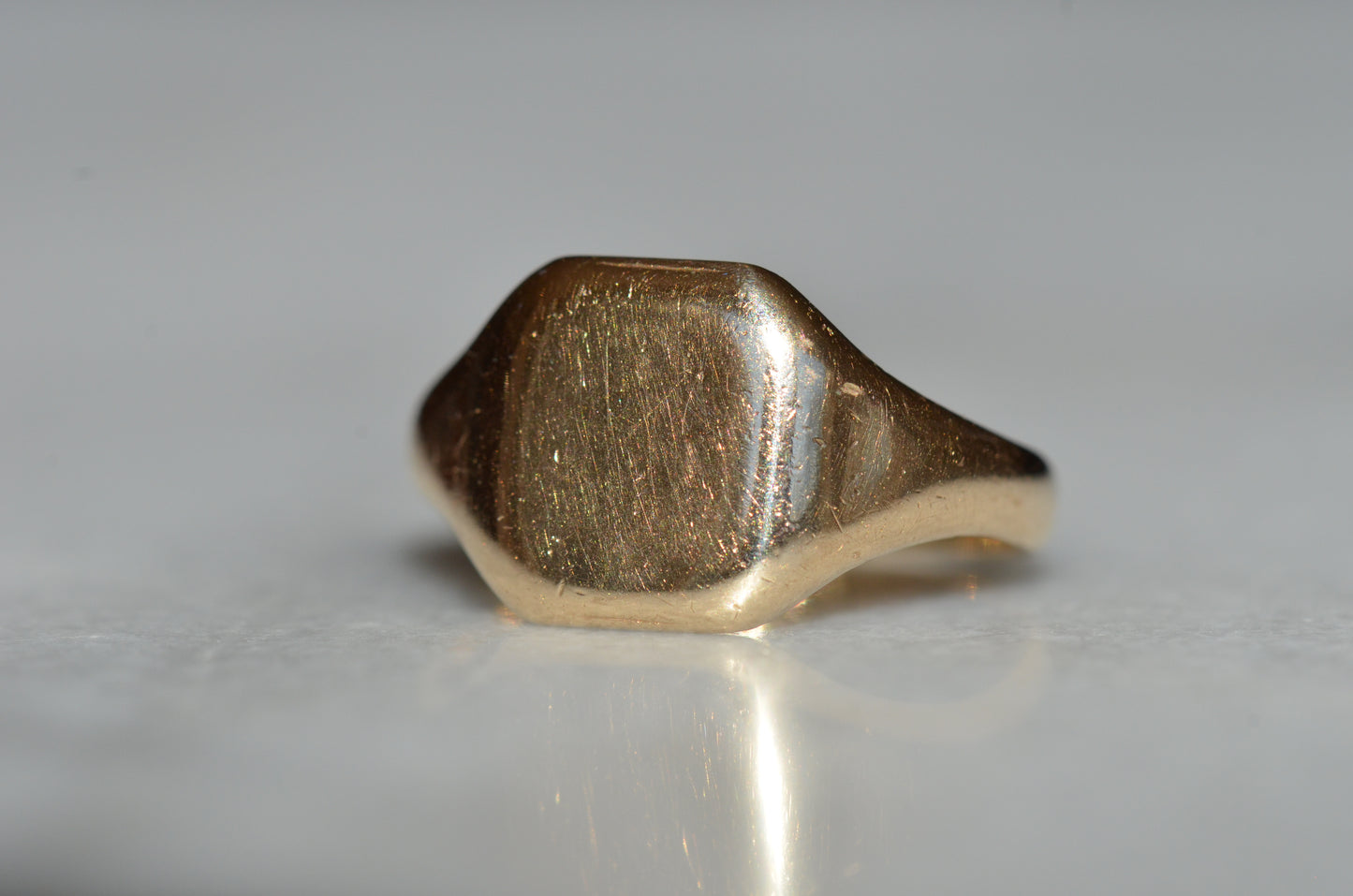 Classic Blank Vintage Signet Ring