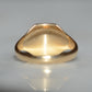 Classic Blank Vintage Signet Ring