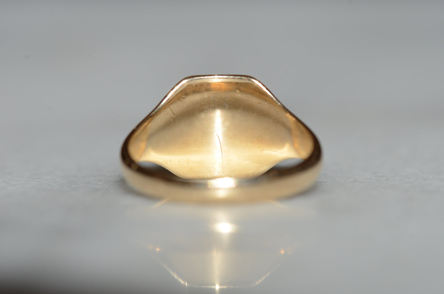 Classic Blank Vintage Signet Ring