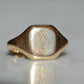 Classic Blank Vintage Signet Ring