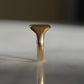 Classic Blank Vintage Signet Ring